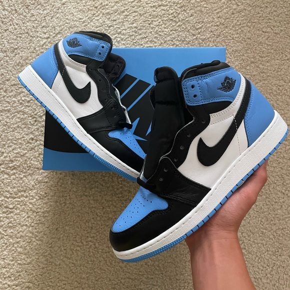 Jordan Other - Brand New Air Jordan 1 UNC Toe Size 7y/8.5W